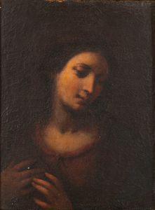 Scuola dell'Italia settentrionale, secolo XVII - Vergine in preghiera