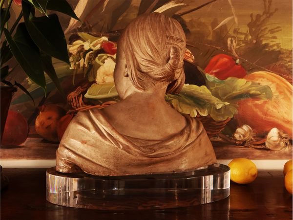 Mario Parri : Fanciulla  - Asta La Casa del Maestro Pietro Annigoni e di Rosa Segreto - Associazione Nazionale - Case d'Asta italiane