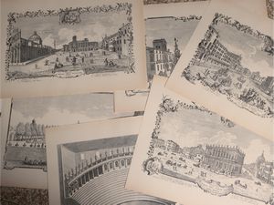 Miscellanea di ristampe anastatiche di edizioni d'arte  - Asta La Casa del Maestro Pietro Annigoni e di Rosa Segreto - Associazione Nazionale - Case d'Asta italiane