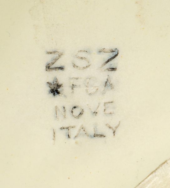 TEODORO SEBELIN : Dama con fiori  - Asta  Arte moderna e contemporanea: XIX, XX, XXI secolo. Con una sezione dedicata alla ceramica del �900 - Associazione Nazionale - Case d'Asta italiane