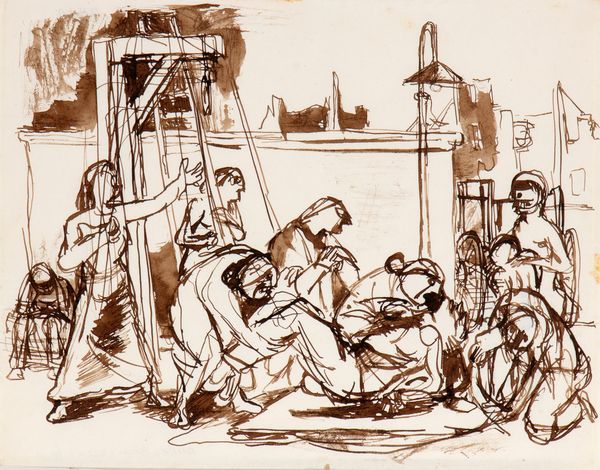 Mirko Basaldella : La deposizione  - Asta  Arte moderna e contemporanea: XIX, XX, XXI secolo. Con una sezione dedicata alla ceramica del �900 - Associazione Nazionale - Case d'Asta italiane