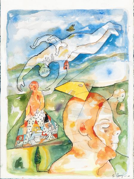 GIANCARLO SAVINO : Senza titolo  - Asta  Arte moderna e contemporanea: XIX, XX, XXI secolo. Con una sezione dedicata alla ceramica del �900 - Associazione Nazionale - Case d'Asta italiane