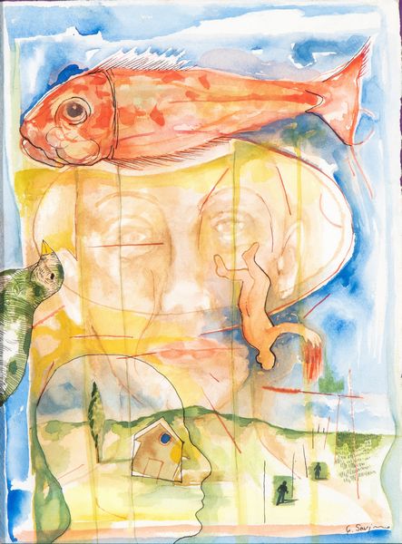 GIANCARLO SAVINO : Senza Titolo  - Asta  Arte moderna e contemporanea: XIX, XX, XXI secolo. Con una sezione dedicata alla ceramica del �900 - Associazione Nazionale - Case d'Asta italiane