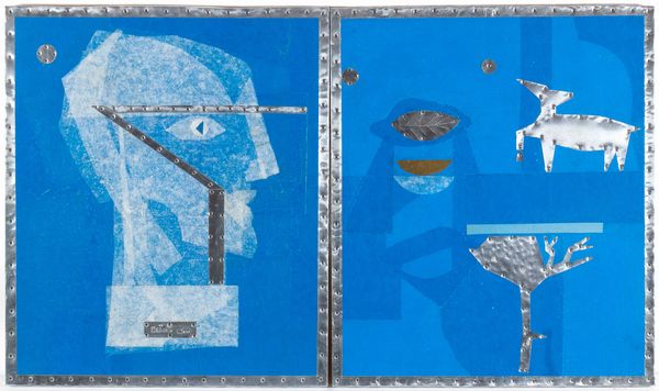 GIULIO CERALDI : Dittico del Mediterraneo  - Asta  Arte moderna e contemporanea: XIX, XX, XXI secolo. Con una sezione dedicata alla ceramica del �900 - Associazione Nazionale - Case d'Asta italiane