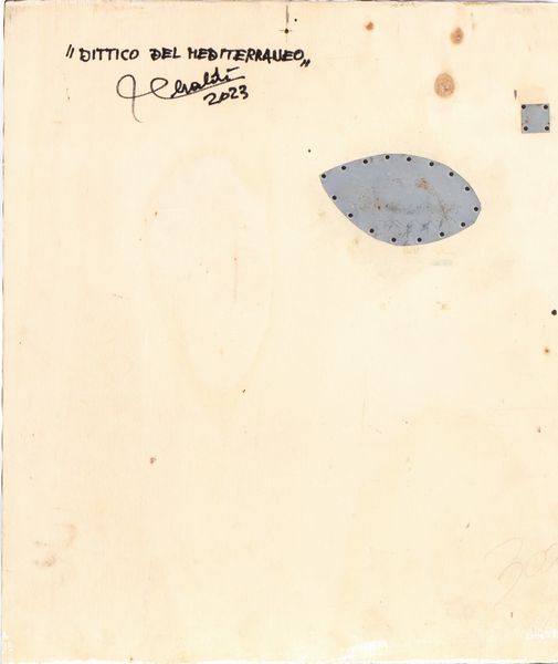 GIULIO CERALDI : Dittico del Mediterraneo  - Asta  Arte moderna e contemporanea: XIX, XX, XXI secolo. Con una sezione dedicata alla ceramica del �900 - Associazione Nazionale - Case d'Asta italiane