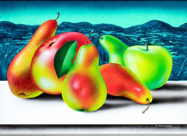 VINCENZO MAUGERI : Frutta  - Asta  Arte moderna e contemporanea: XIX, XX, XXI secolo. Con una sezione dedicata alla ceramica del �900 - Associazione Nazionale - Case d'Asta italiane