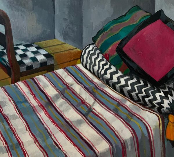 Andrea Ventura : Interno 1  - Asta  Arte moderna e contemporanea: XIX, XX, XXI secolo. Con una sezione dedicata alla ceramica del �900 - Associazione Nazionale - Case d'Asta italiane