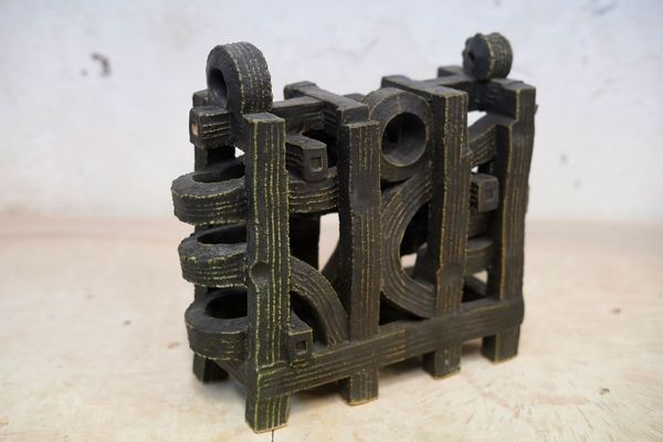 ANTONIO GRIECO : Struttura 2  - Asta  Arte moderna e contemporanea: XIX, XX, XXI secolo. Con una sezione dedicata alla ceramica del �900 - Associazione Nazionale - Case d'Asta italiane