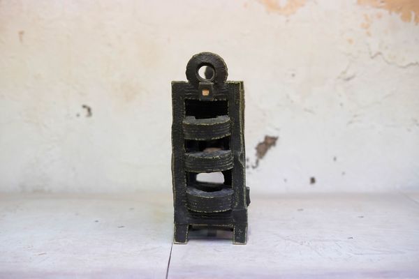 ANTONIO GRIECO : Struttura 2  - Asta  Arte moderna e contemporanea: XIX, XX, XXI secolo. Con una sezione dedicata alla ceramica del �900 - Associazione Nazionale - Case d'Asta italiane