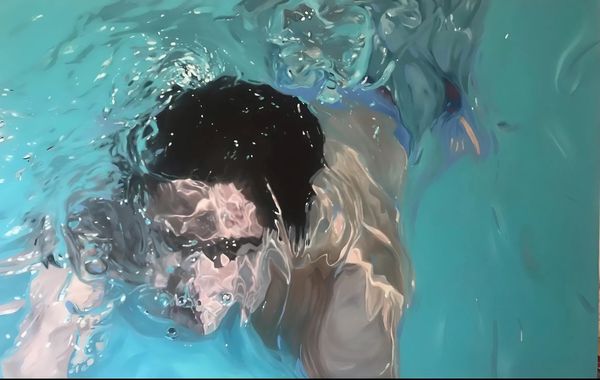 NICOLE TIJOUX : In the water stream  - Asta  Arte moderna e contemporanea: XIX, XX, XXI secolo. Con una sezione dedicata alla ceramica del �900 - Associazione Nazionale - Case d'Asta italiane