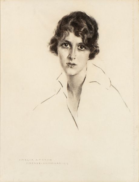 AMELIA AMBRON ALMAGIÀ : Ritratto femminile  - Asta  Arte moderna e contemporanea: XIX, XX, XXI secolo. Con una sezione dedicata alla ceramica del �900 - Associazione Nazionale - Case d'Asta italiane