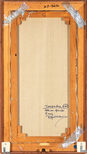 Pippo Oriani : Cassandra (Ciclo dei miti greci)  - Asta  Arte moderna e contemporanea: XIX, XX, XXI secolo. Con una sezione dedicata alla ceramica del �900 - Associazione Nazionale - Case d'Asta italiane