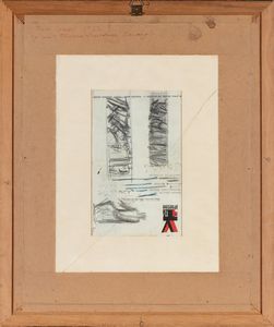 Mario Sironi : Senza titolo  - Asta  Arte moderna e contemporanea: XIX, XX, XXI secolo. Con una sezione dedicata alla ceramica del �900 - Associazione Nazionale - Case d'Asta italiane