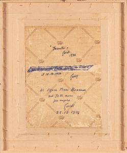 VIRGILIO GUIDI : Incontri  - Asta  Arte moderna e contemporanea: XIX, XX, XXI secolo. Con una sezione dedicata alla ceramica del 900 - Associazione Nazionale - Case d'Asta italiane