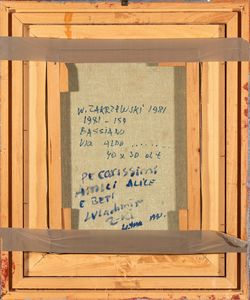 Wlodzimierz Zakrzewski : Veduta di Bassiano  - Asta  Arte moderna e contemporanea: XIX, XX, XXI secolo. Con una sezione dedicata alla ceramica del �900 - Associazione Nazionale - Case d'Asta italiane