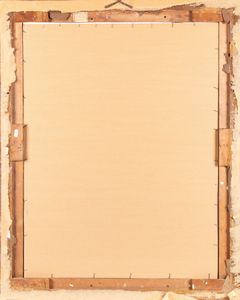 LUCIO FONTANA : Concetto spaziale  - Asta  Arte moderna e contemporanea: XIX, XX, XXI secolo. Con una sezione dedicata alla ceramica del �900 - Associazione Nazionale - Case d'Asta italiane