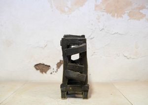 ANTONIO GRIECO : Struttura 1  - Asta  Arte moderna e contemporanea: XIX, XX, XXI secolo. Con una sezione dedicata alla ceramica del �900 - Associazione Nazionale - Case d'Asta italiane