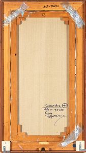 Pippo Oriani : Cassandra (Ciclo dei miti greci)  - Asta  Arte moderna e contemporanea: XIX, XX, XXI secolo. Con una sezione dedicata alla ceramica del �900 - Associazione Nazionale - Case d'Asta italiane