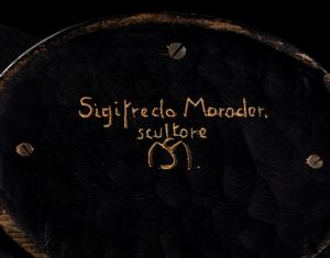 SIEGFRIED MORODER : Dama con cornucopia  - Asta  Arte moderna e contemporanea: XIX, XX, XXI secolo. Con una sezione dedicata alla ceramica del �900 - Associazione Nazionale - Case d'Asta italiane
