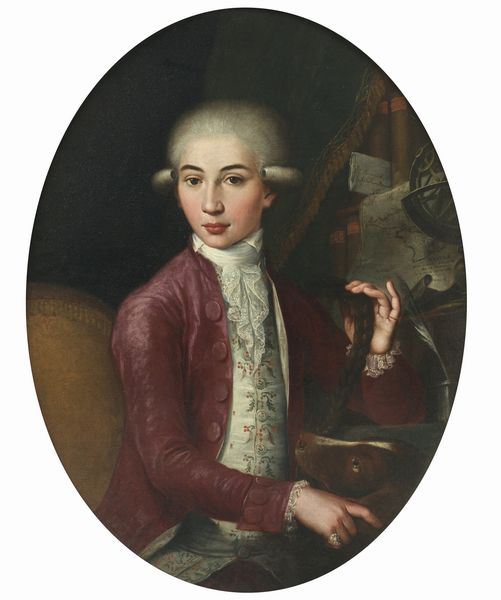 UGOLINI AGOSTINO GAETANO (1755 - 1824) : Ritratto di giovane nobiluomo  - Asta Asta 492 | ARTE ANTICA E DEL XIX SECOLO - Arte antica e antiquariato Tradizionale - Associazione Nazionale - Case d'Asta italiane