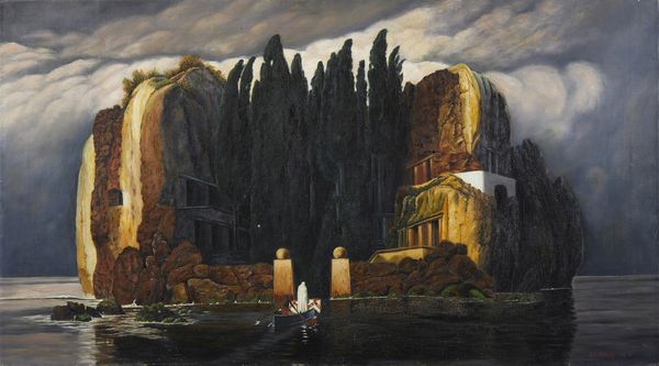 B�CKLIN ARNOLD (1827 - 1901) : Da. L'Isola dei Morti (V versione)  - Asta Asta 493 | ARTE ANTICA E DEL XIX SECOLO - Dipinti e sculture del XIX secolo Tradizionale - Associazione Nazionale - Case d'Asta italiane