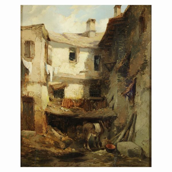 Salvatore Mazza  - Asta Opere del XIX e XX secolo Web Only - Associazione Nazionale - Case d'Asta italiane