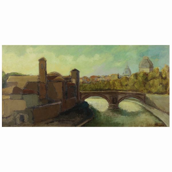 Foscolo Benedetti  - Asta Opere del XIX e XX secolo Web Only - Associazione Nazionale - Case d'Asta italiane