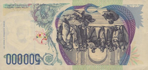 REPUBBLICA ITALIANA. 500000 Lire Raffaello Sanzio 13-05-1997  - Asta Monete e medaglie medievali e moderne italiane ed estere - Associazione Nazionale - Case d'Asta italiane