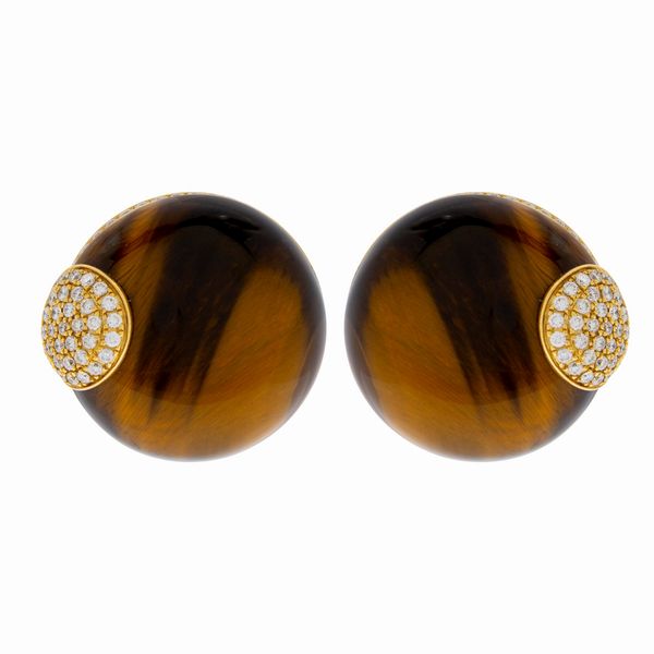 Roberto Coin orecchini a lobo  - Asta Gioielli e Orologi - Associazione Nazionale - Case d'Asta italiane