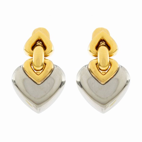 Bulgari orecchini pendenti collezione Cuore  - Asta Gioielli e Orologi - Associazione Nazionale - Case d'Asta italiane