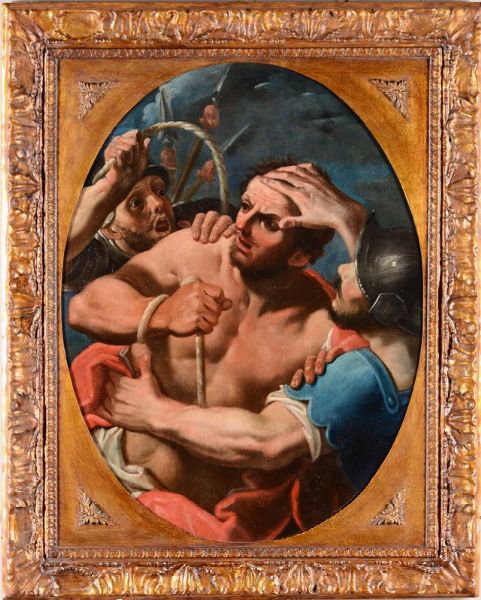 Cattura di un santo martire  - Asta Dipinti Antichi - Associazione Nazionale - Case d'Asta italiane