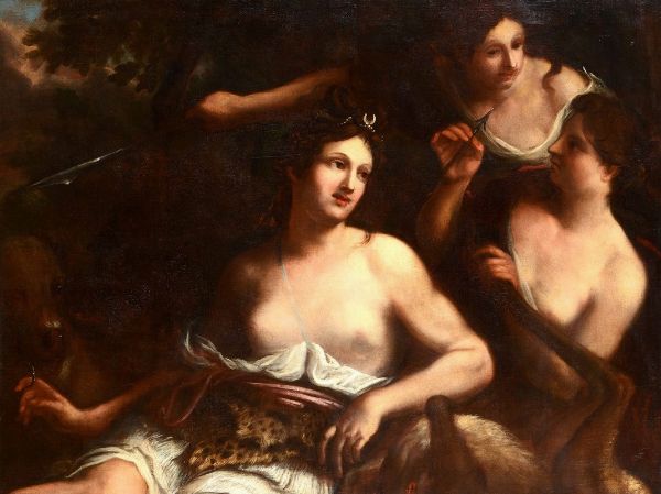 Diana e le ninfe  - Asta Dipinti Antichi - Associazione Nazionale - Case d'Asta italiane