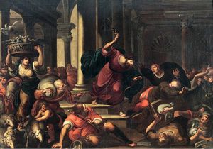 Benso Giulio - La caccia dei mercanti dal Tempio