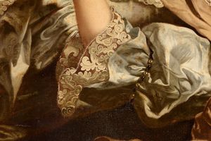 Adler Salomon : Ritratto della contessa Isabella di Worchstein  - Asta Dipinti Antichi - Associazione Nazionale - Case d'Asta italiane