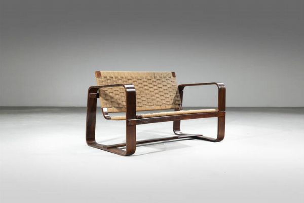 Giuseppe Pagano Pogatschnig : Divano  - Asta Design - Associazione Nazionale - Case d'Asta italiane