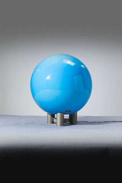 Menghi Roberto : Rara lampada da tavolo  - Asta Design - Associazione Nazionale - Case d'Asta italiane