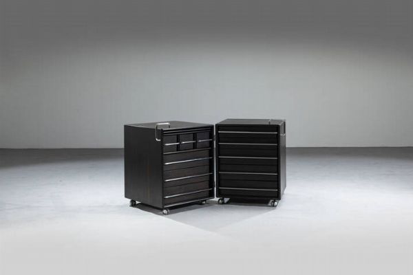 FABIO LENCI : Cassettiera/toeletta  - Asta Design - Associazione Nazionale - Case d'Asta italiane