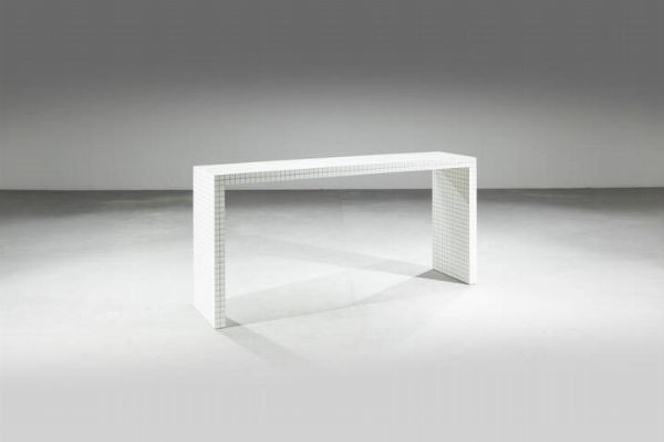 SUPERSTUDIO : Consolle della serie Quaderna 710  - Asta Design - Associazione Nazionale - Case d'Asta italiane