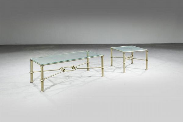 BANCI : Coppia di tavolini  - Asta Design - Associazione Nazionale - Case d'Asta italiane