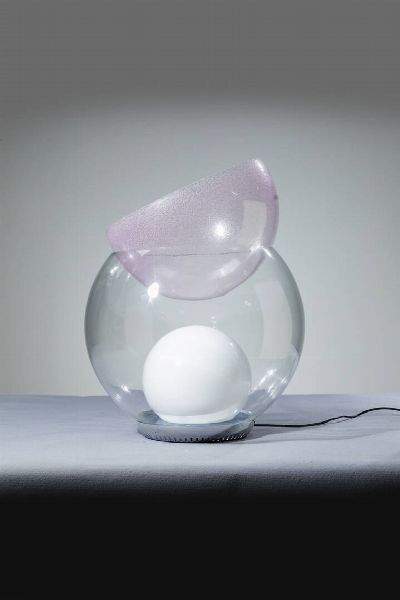 GAE AULENTI : Lampada da tavolo mod. Giova  - Asta Design - Associazione Nazionale - Case d'Asta italiane