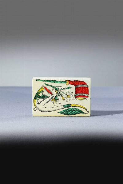 PIERO FORNASETTI Milano 1913 - 1988 : Scatola  - Asta Design - Associazione Nazionale - Case d'Asta italiane