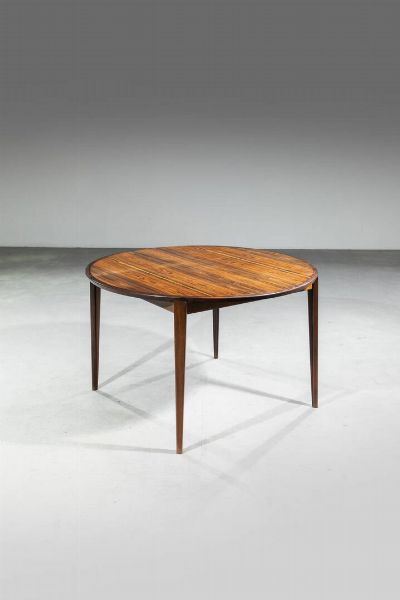 PRODUZIONE DANESE : Tavolo allungabile  - Asta Design - Associazione Nazionale - Case d'Asta italiane