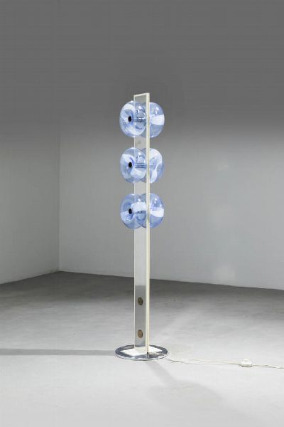 MAZZEGA : Lampada da terra  - Asta Design - Associazione Nazionale - Case d'Asta italiane