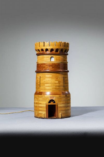 PRODUZIONE ITALIANA : Lampada da tavolo  - Asta Design - Associazione Nazionale - Case d'Asta italiane