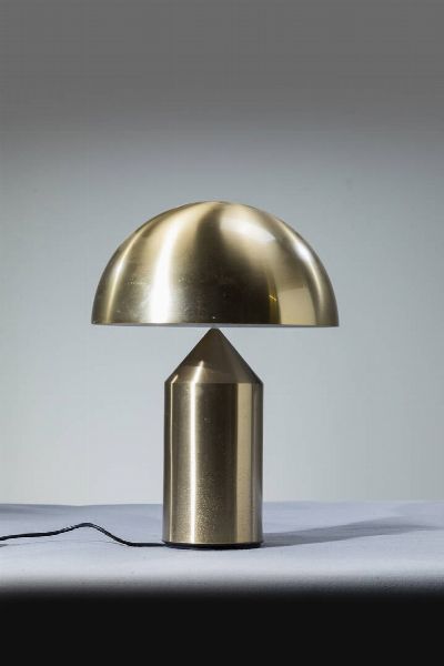 VICO MAGISTRETTI : Lampada da tavolo mod. atollo  - Asta Design - Associazione Nazionale - Case d'Asta italiane