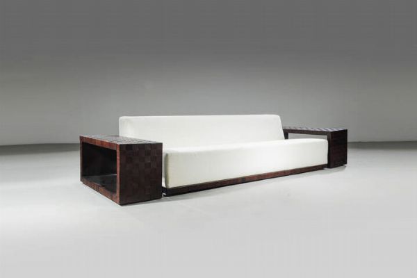 ANTONIO CITTERIO : Divano a tre posti  - Asta Design - Associazione Nazionale - Case d'Asta italiane