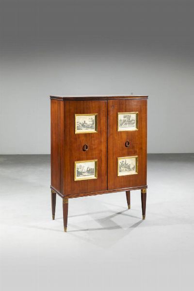 PAOLO BUFFA  attribuito : Mobile bar  - Asta Design - Associazione Nazionale - Case d'Asta italiane