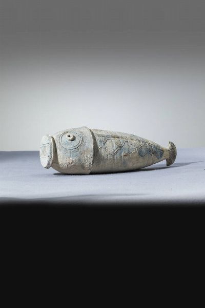 ALDO LONDI : Pesce della serie scavo  - Asta Design - Associazione Nazionale - Case d'Asta italiane