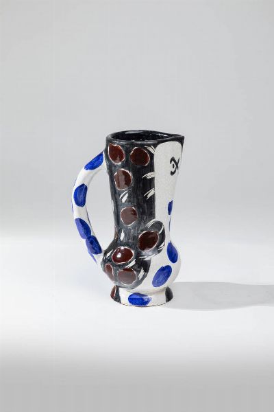 PABLO PICASSO Malaga (Spagna) 1881 - 1973 Mougins (Francia) : Brocca  - Asta Design - Associazione Nazionale - Case d'Asta italiane