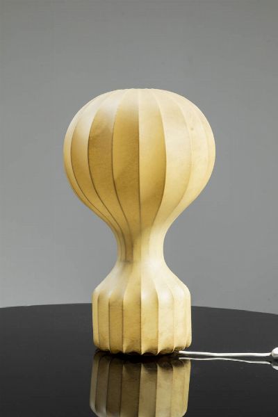 ACHILLE E PIER GIACOMO CASTIGLIONI : Lampada da tavolo mod. Gatto  - Asta Design - Associazione Nazionale - Case d'Asta italiane